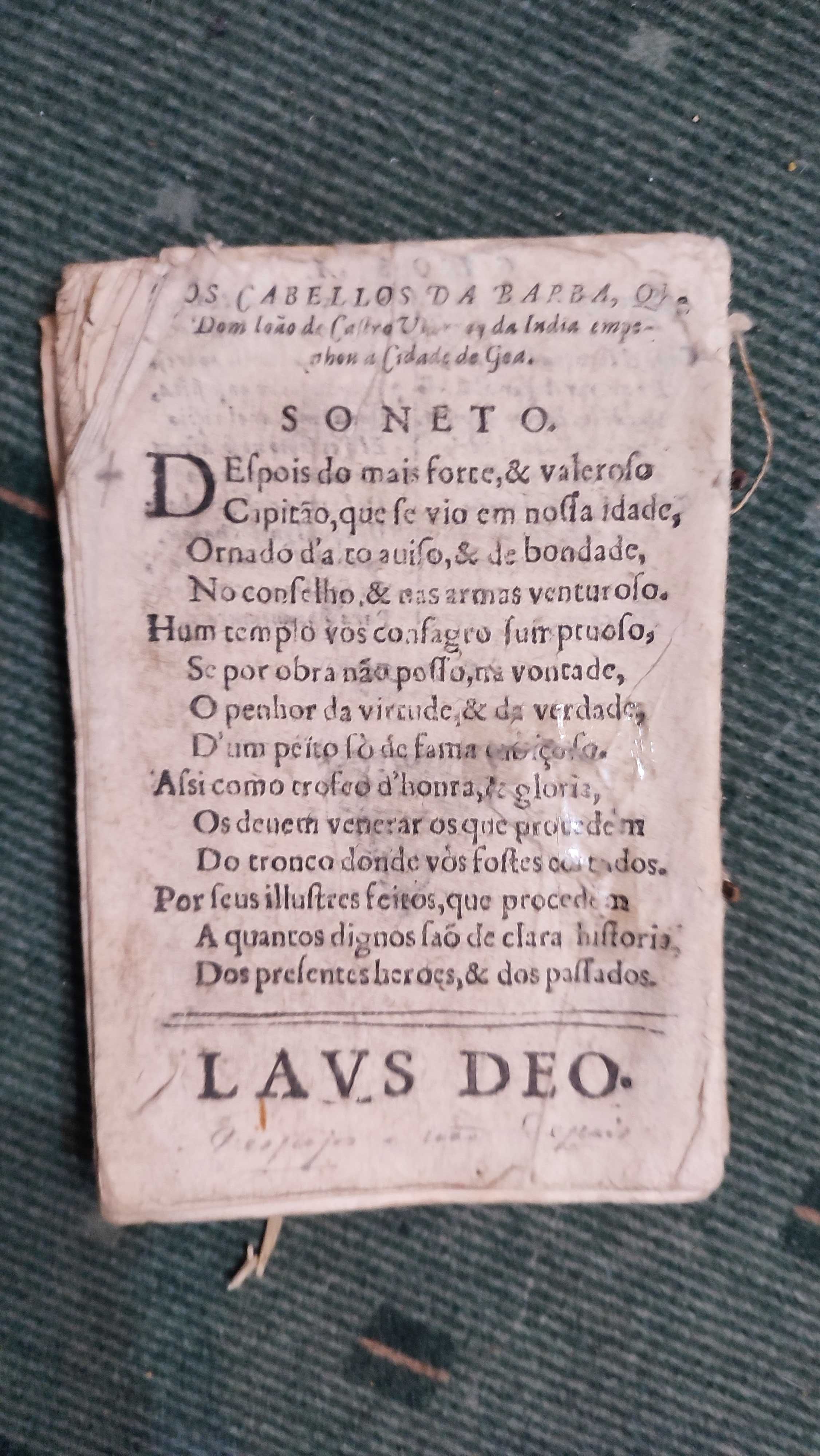 Varias Rimas ao Bom Jesus e a Virgem Gloriosa - 1622