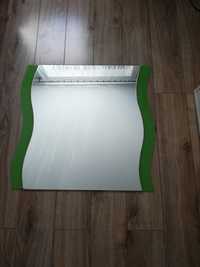 Lustro łazienkowe zielone 64cm x 64cm