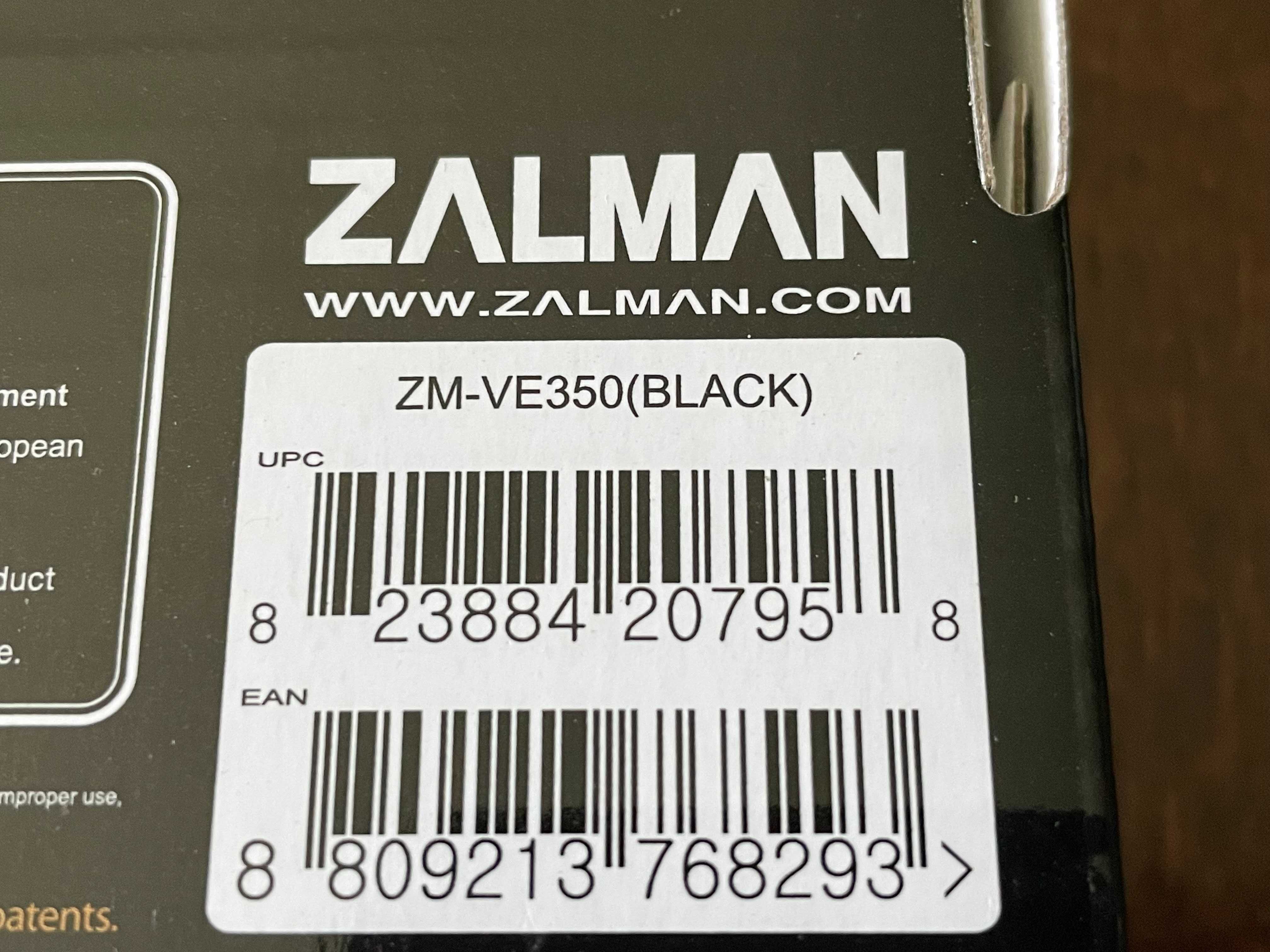 Карман для HDD/SSD 2.5" Zalman USB 3.0 ZM-VE350 Black