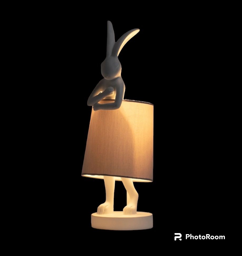 Lampa stołowa królik Bunny Small Home&You NOWA