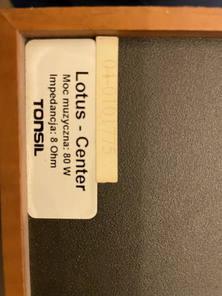 komplet tonsil lotus centre center centralny plus satelity