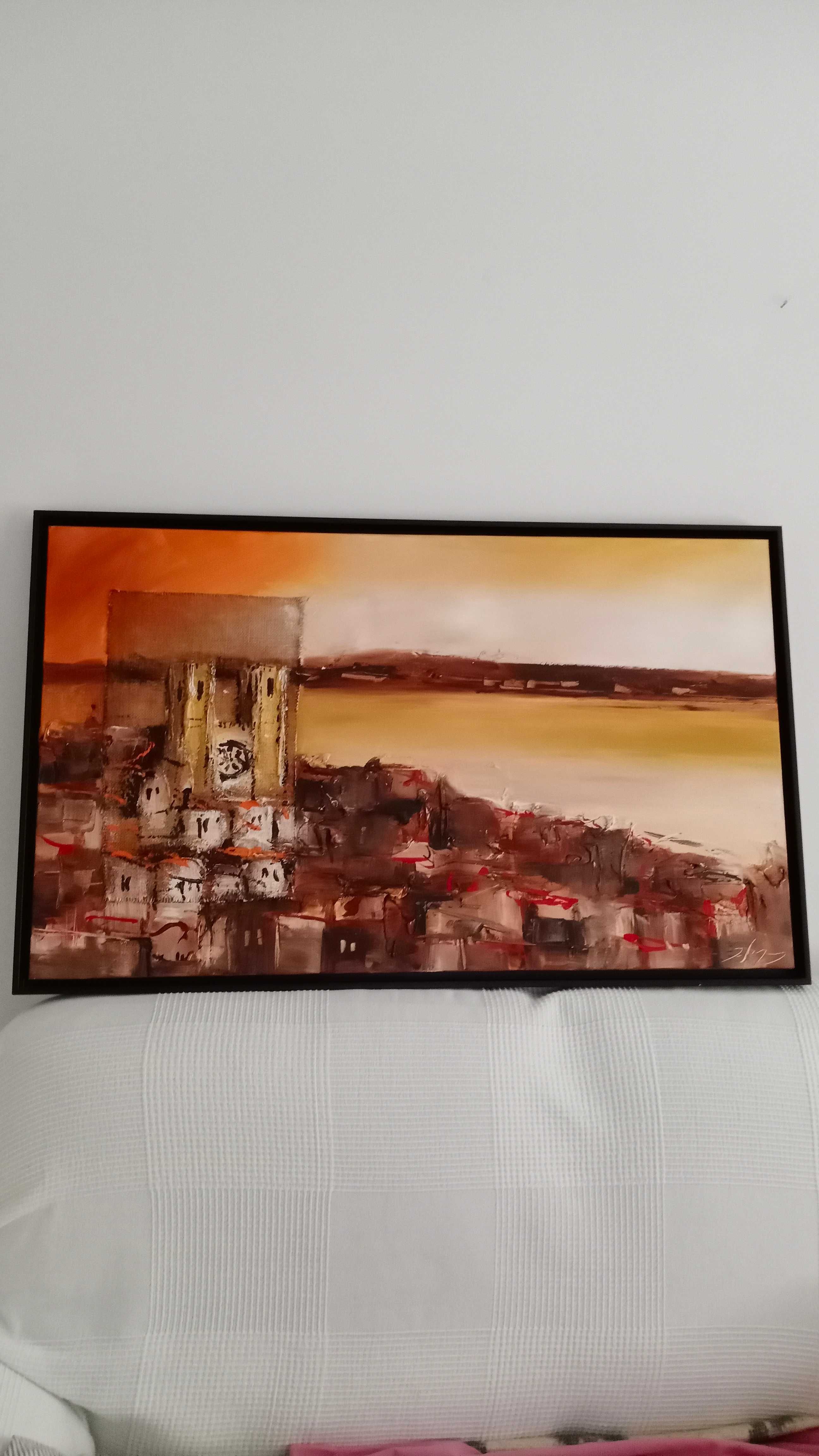 Quadros com pintura a óleo