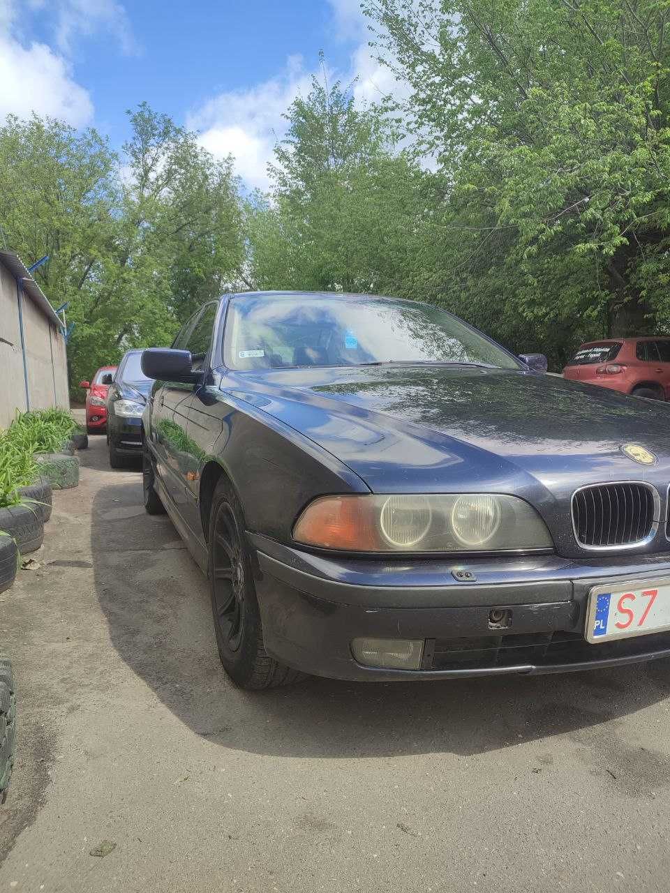 В разборе BMW E39 3.0 m57 акпп