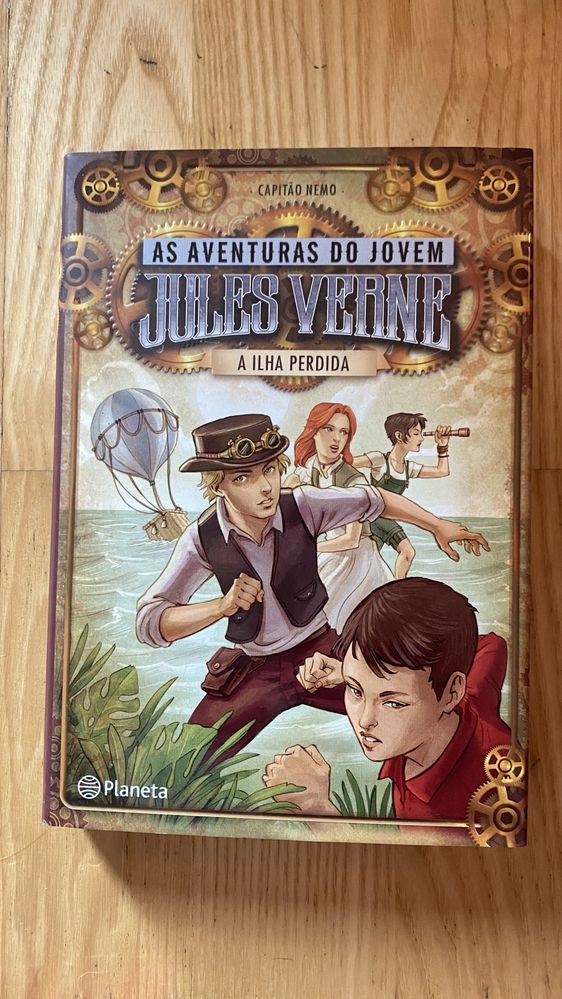 livro as aventuras do jovem jules vernie