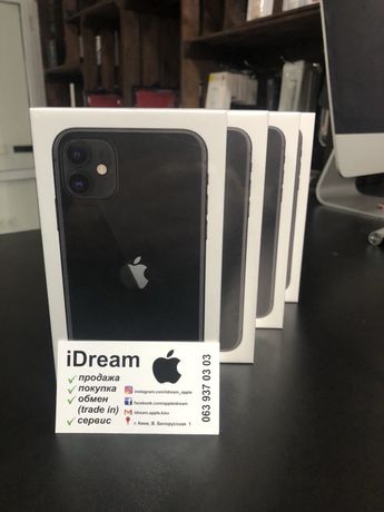 Apple iPhone 11 64 gb Black TRADE-in НОВЫЙ с ГАРАНТИЕЙ от МАГАЗИНА!