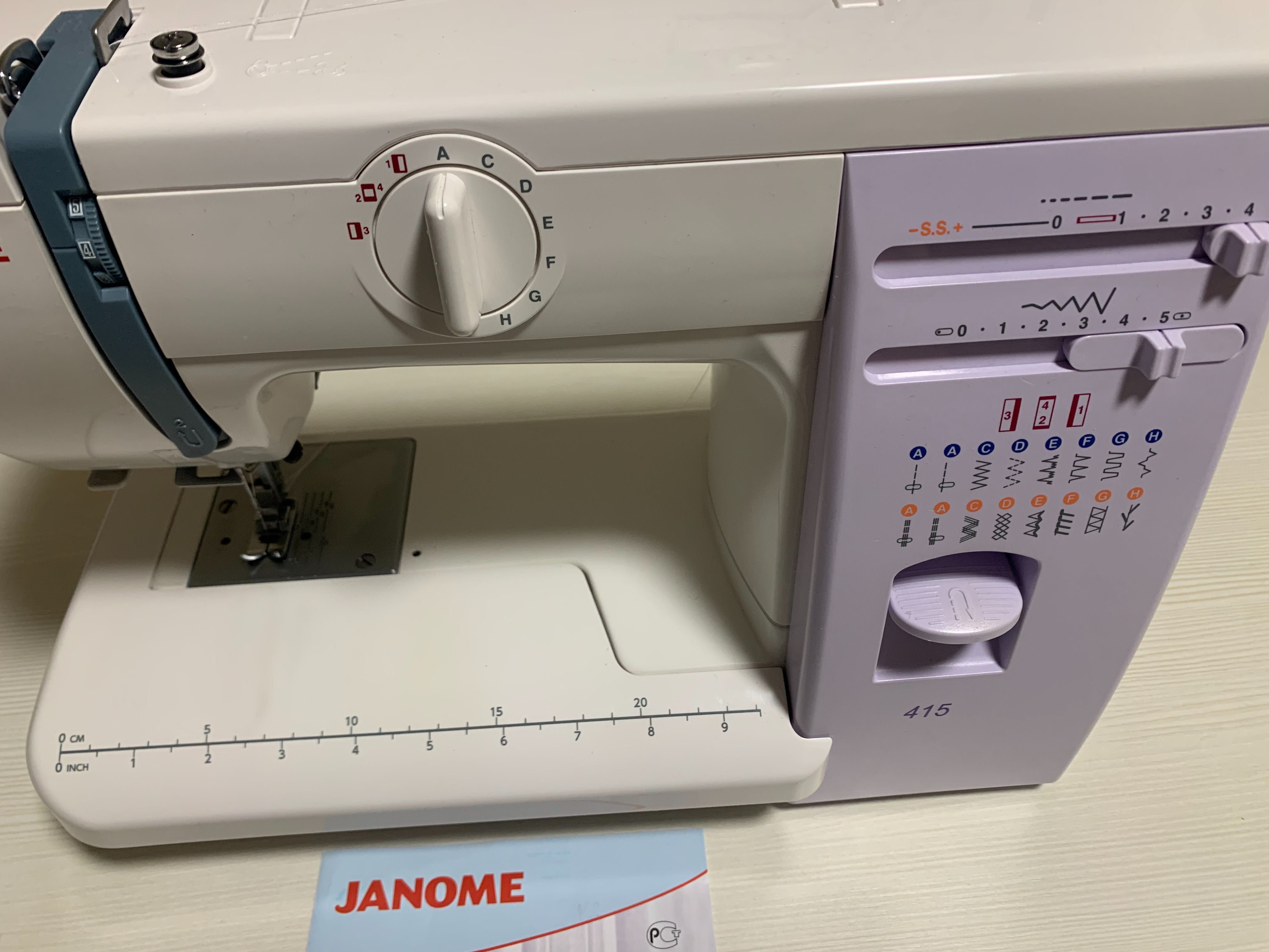 Швейна машинка janome 415 нова