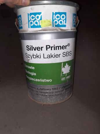Silver Primer Szybki Lakier SBS Asfaltowy 5 litrów