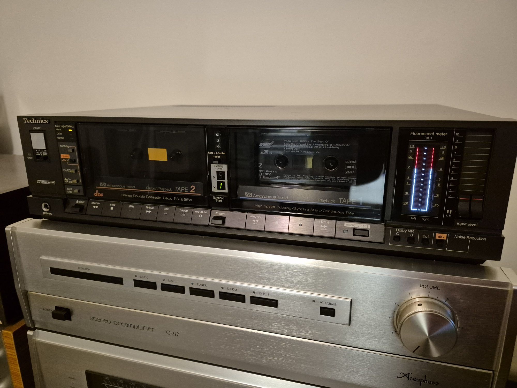 Magnetofon deck Technics RS =B66W