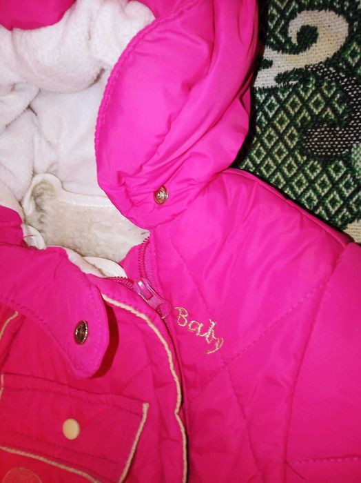 Дитячий зимовий комбінезон трансформер "Бейбик" з отстежной овчиною