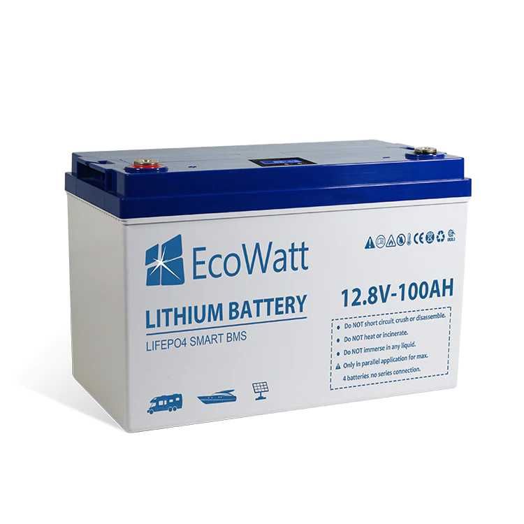 Акумулятор літій-фосфатний EcoWatt LiFePO4 12.8V 100Ah made in FRANCE