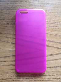Nowy case iPhone 5 5S różowy matowy etui