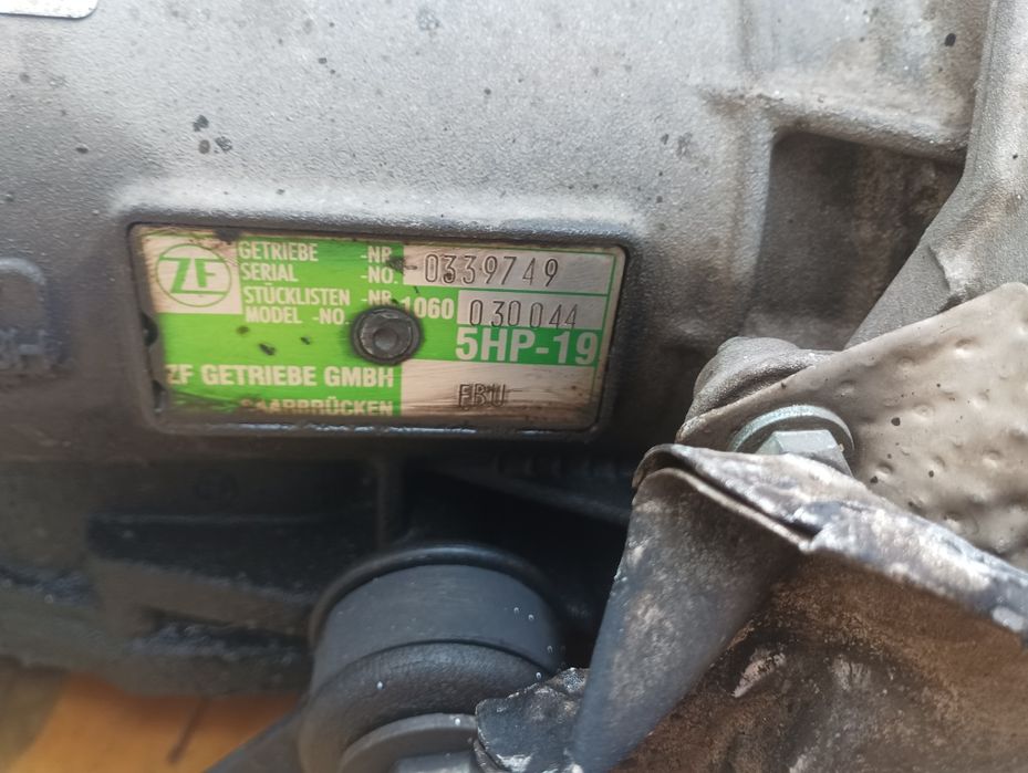 Skrzynia biegów automatyczna 5hp19 EBU audi VW 1.8 turbo