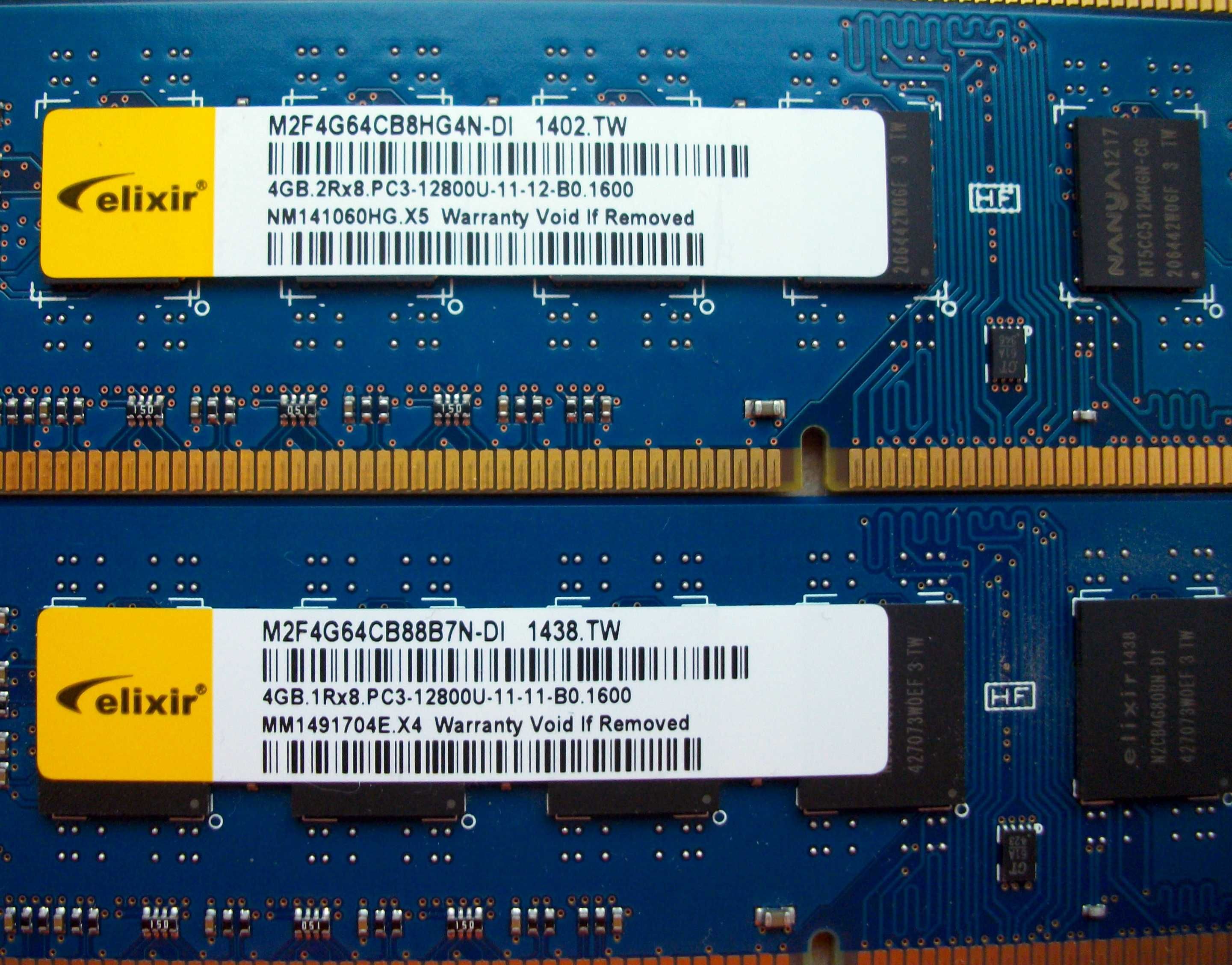 4 GB DDR3 Elixir 1600 MHz PC3-12800 для Intel/AMD