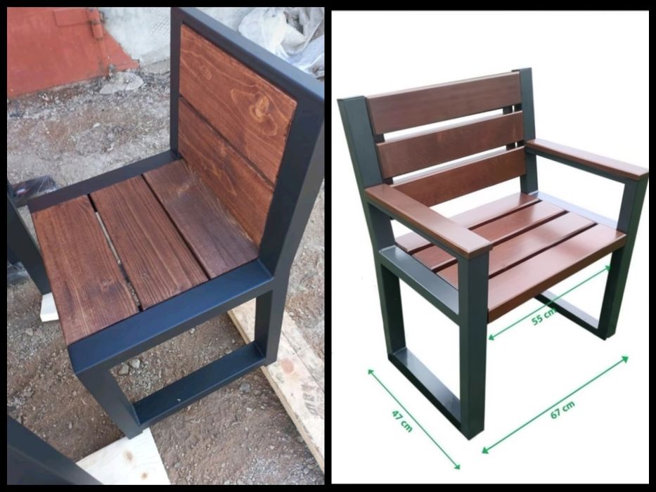 Столи лавочки мангал полиці лофт