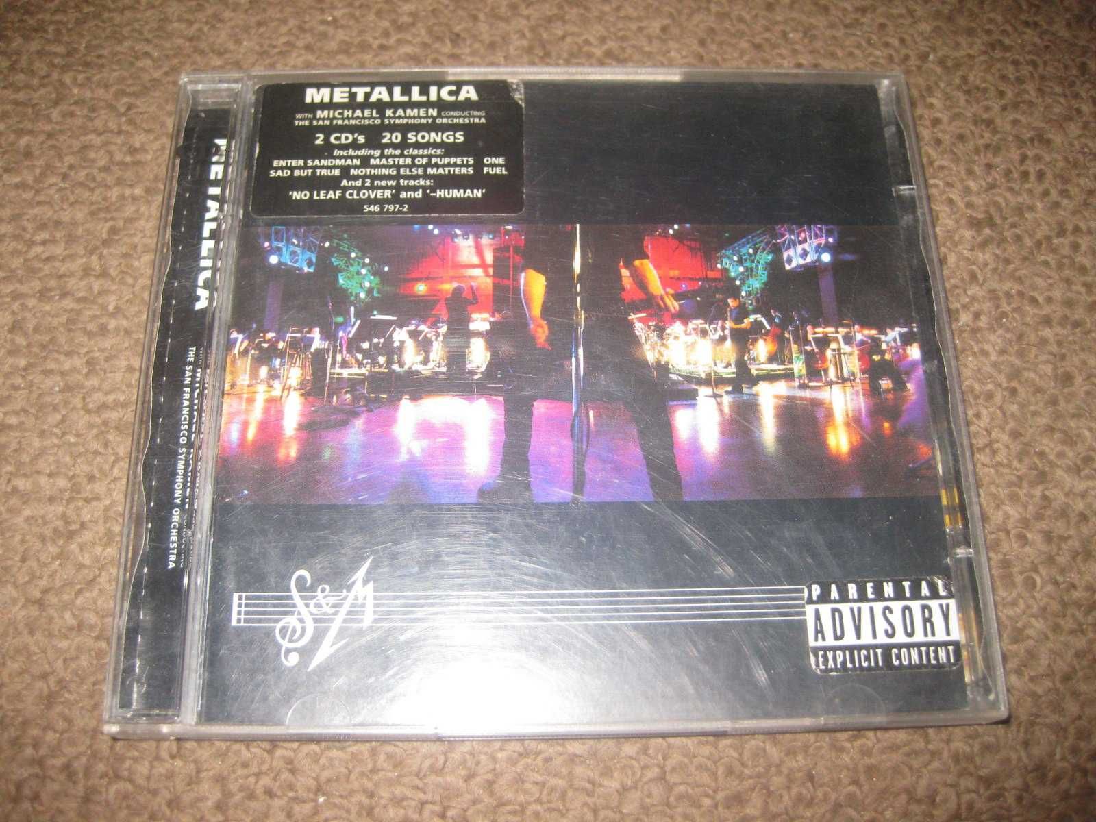 CD Duplo dos Metallica "S&M" Portes Grátis!