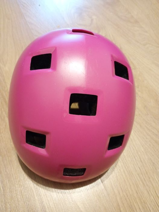 Kask rowerowy hulajnoga deskorolka różowy Decathlon XS 47-52