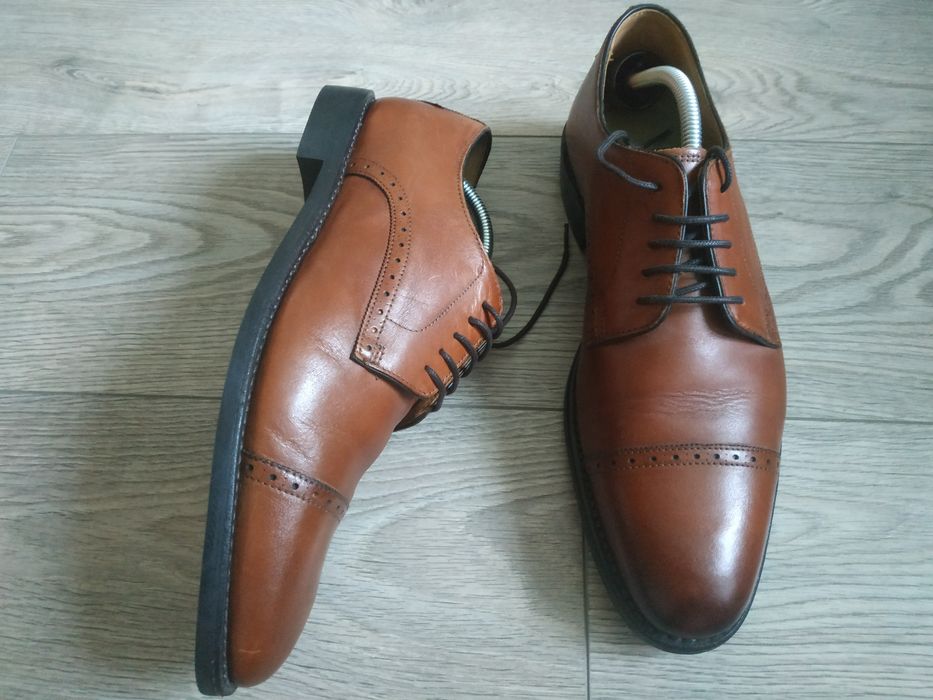 Туфли оксфорды дерби Oliver Sweeney 44р. Goodyear Welted