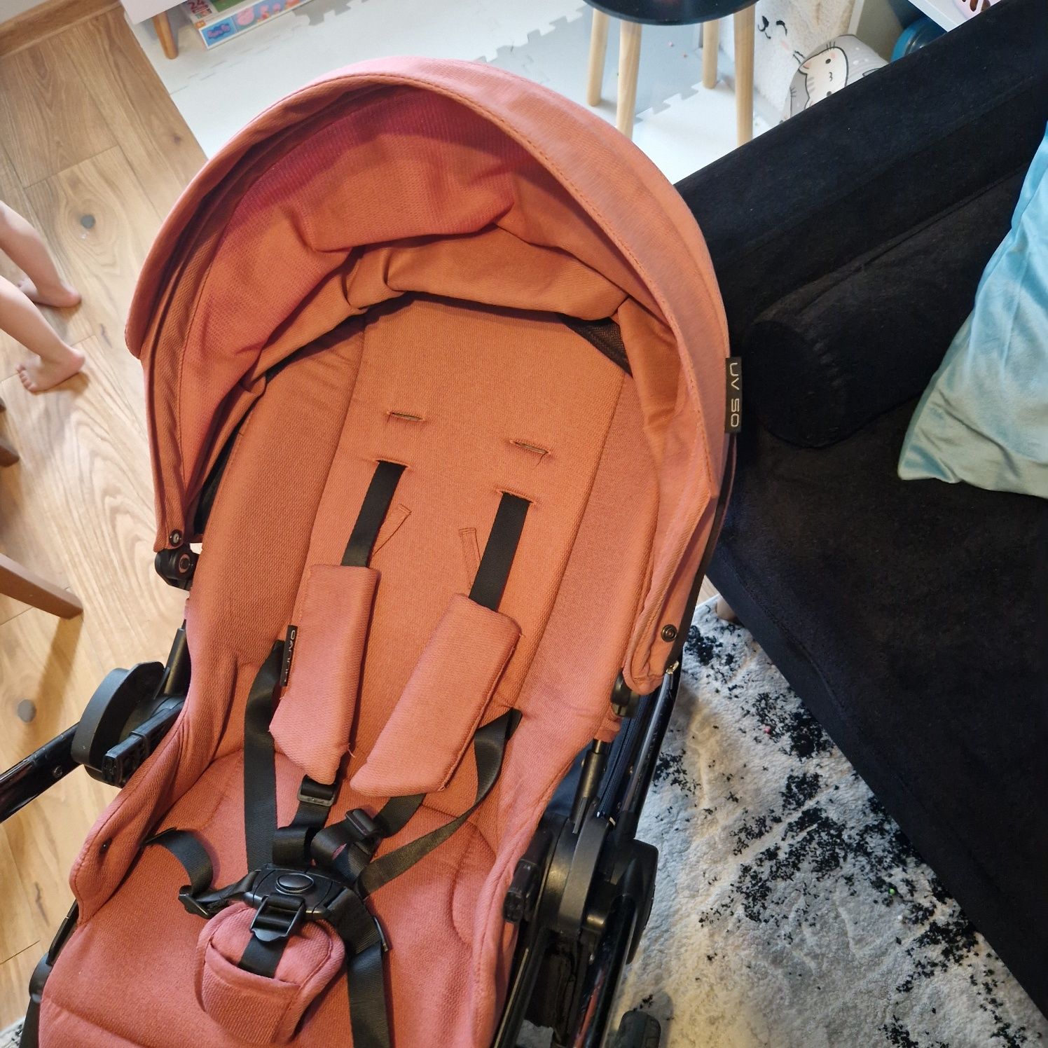 Wózek muuvo 3.0 pure pink