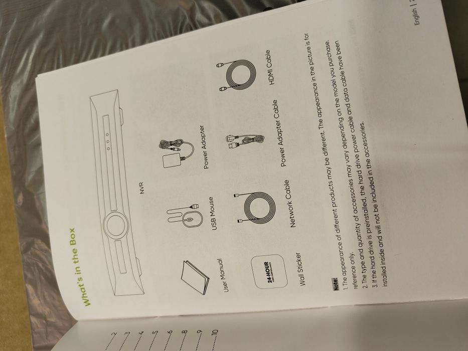 SANNCE 3MP 8-kanałowy system monitoringu PoE, 6MP NVR