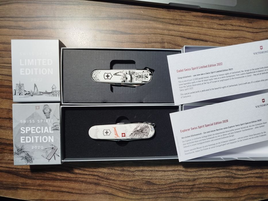 Victorinox Cadet Swiss Spirit Limited Edition 2022,2020