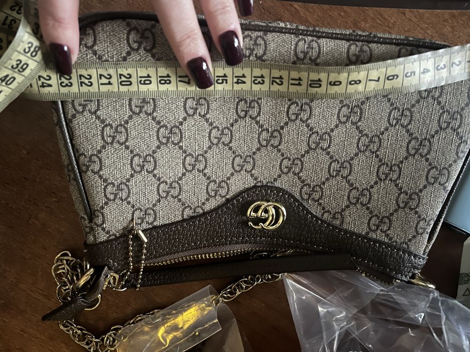 Сумочка gucci кожа