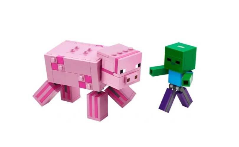 LEGO Minecraft Świnka Zombie ~ Kraków