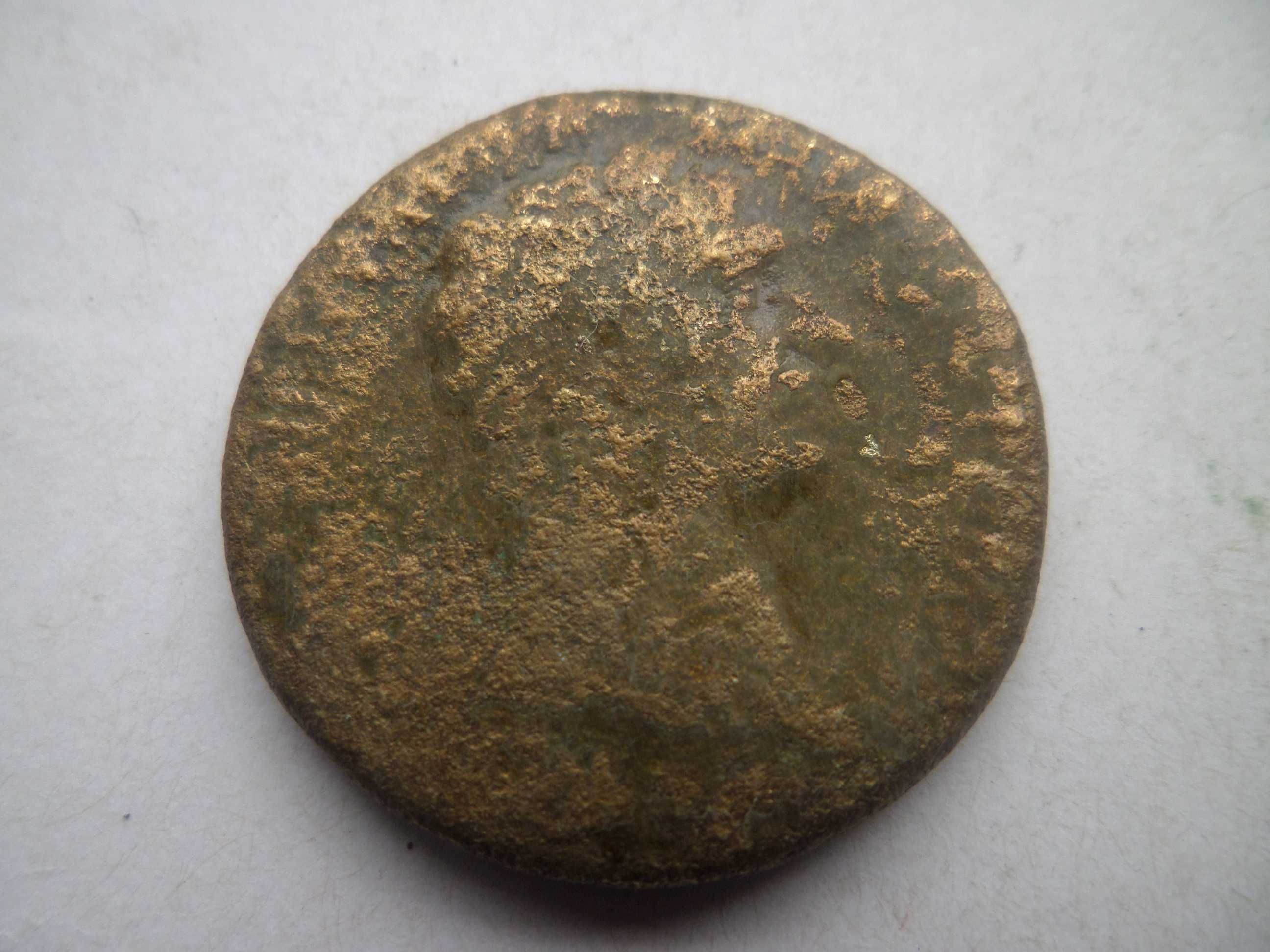 Moeda Romana em 'Bolhão' / Bronze (para identificar /Classificar) 150
