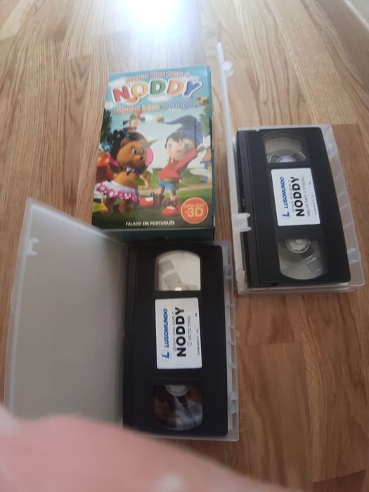 2 filmes Noddy em formato VHS