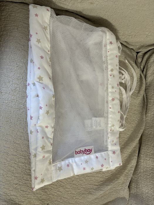 Babybay Ninho malha proteção berço bebé 165x25cm