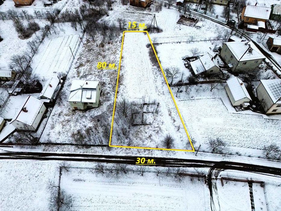 Продаж ділянки біля Дрогобича