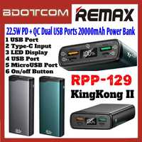 Зовнішній акумулятор Remax Kingkong II 20000mAh QC 22.5W POWER BANK