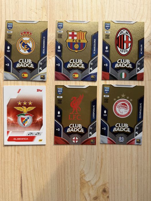 Karty piłkarskie - kolekcja kart unikatowych