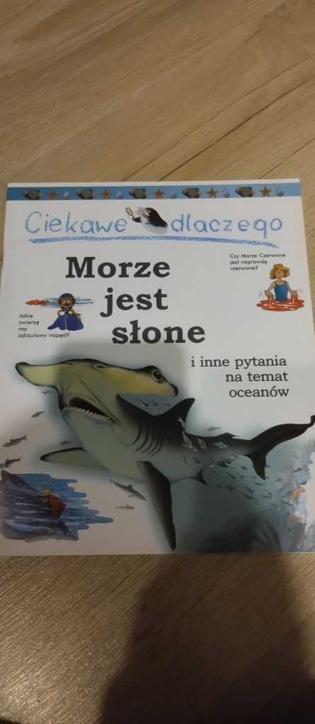 Książka dla dzieci na temat oceanów