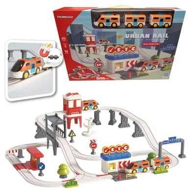 Іграшковий потяг поїзд трек парковка