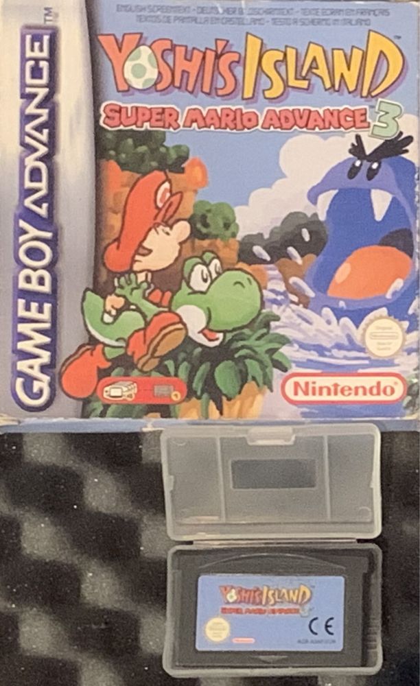 Jogo Game Boy Advance Yoshi’s island super mario Advance 3