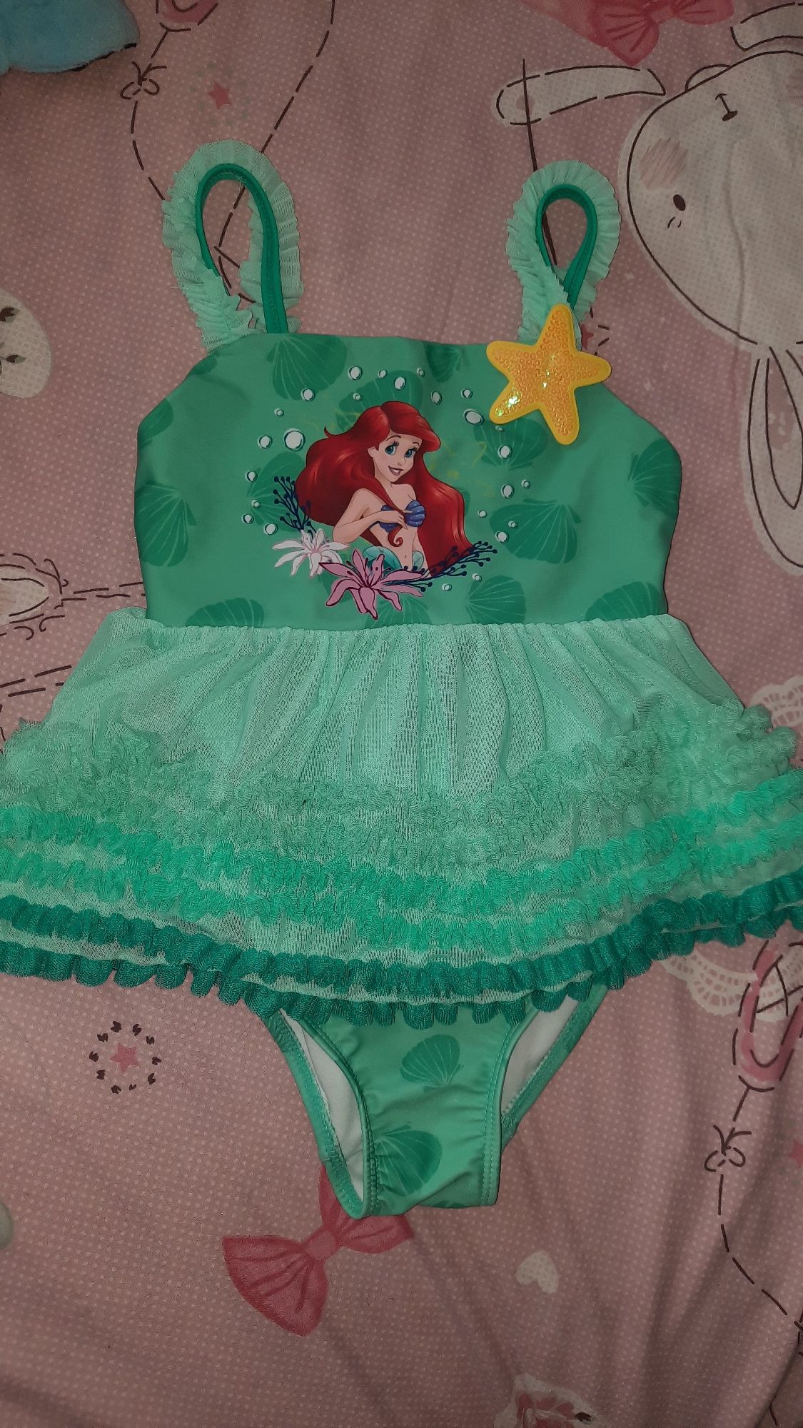Купальник"Disney" для девочки 116 см