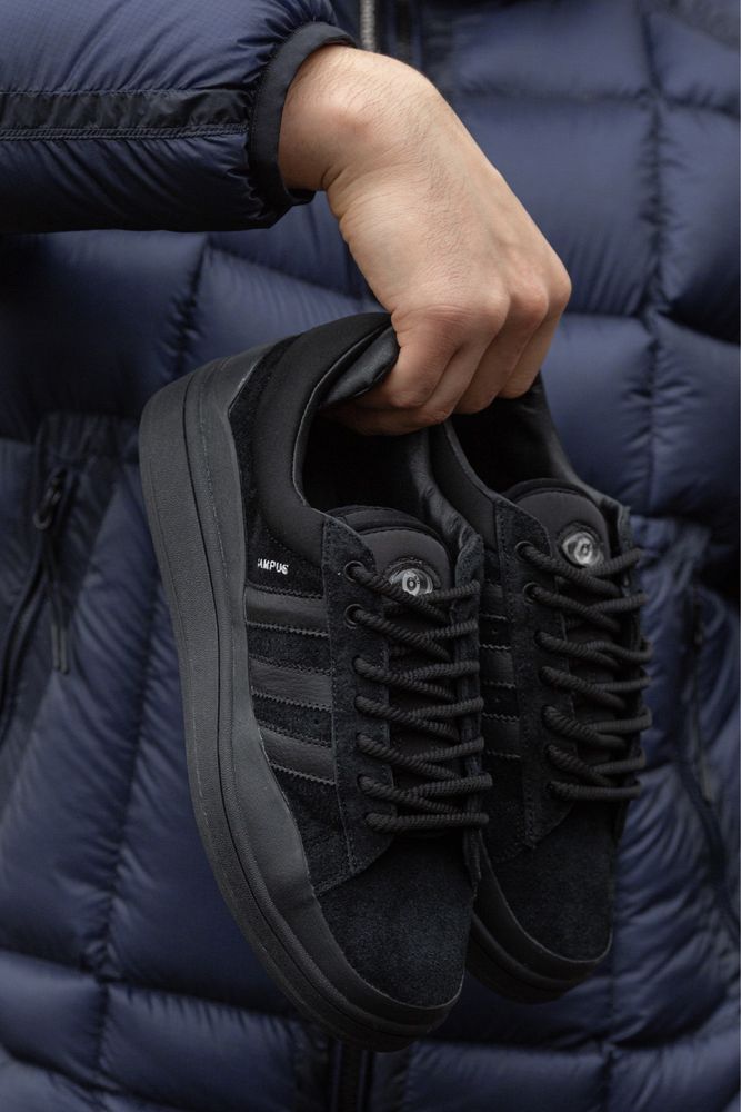 Кроссовки Adidas Campus x Bad Bunny All Black