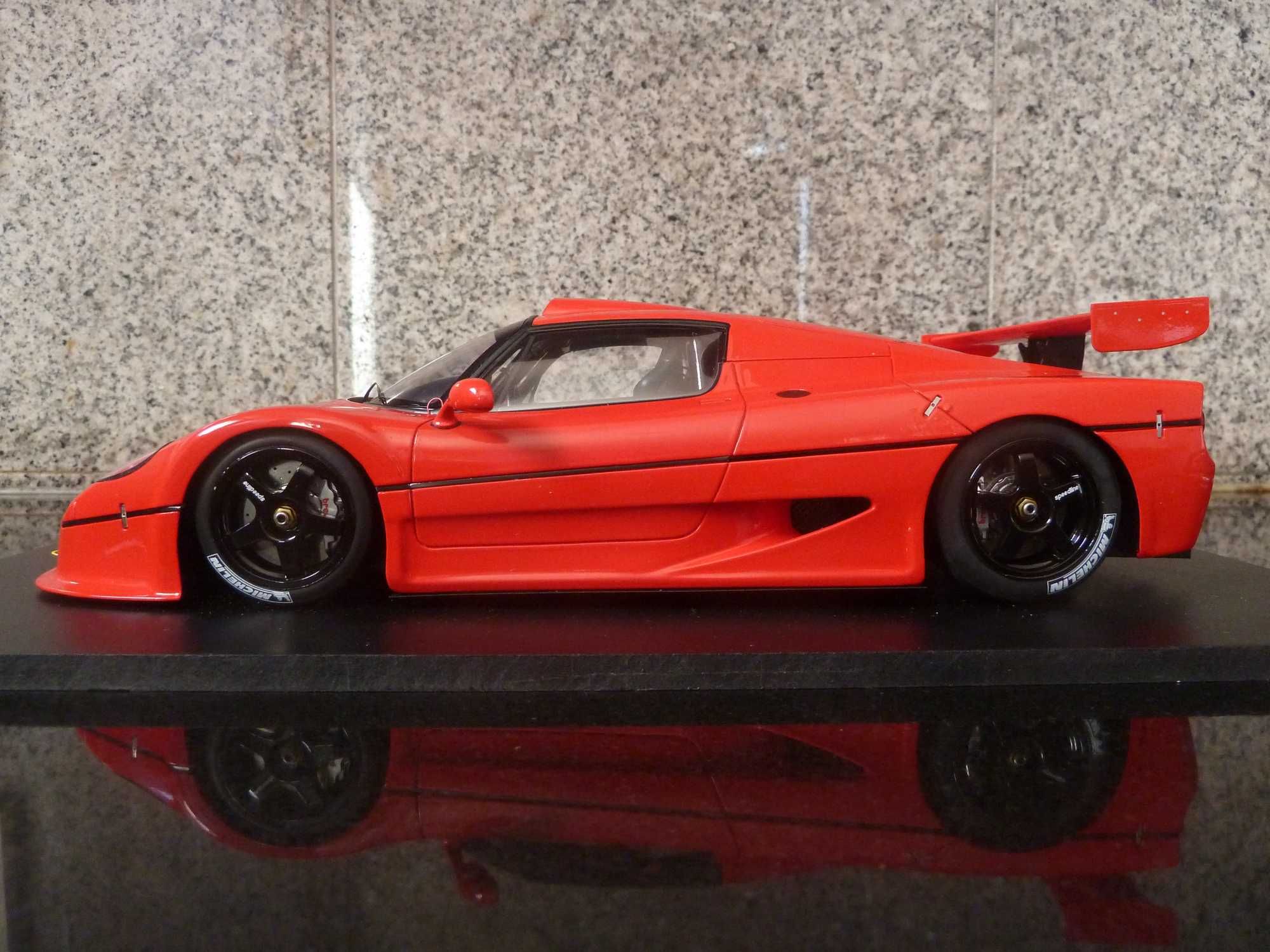 1:18 Fujimi/TSM, Ferrari F50 GT, AutoArt, Minichamps