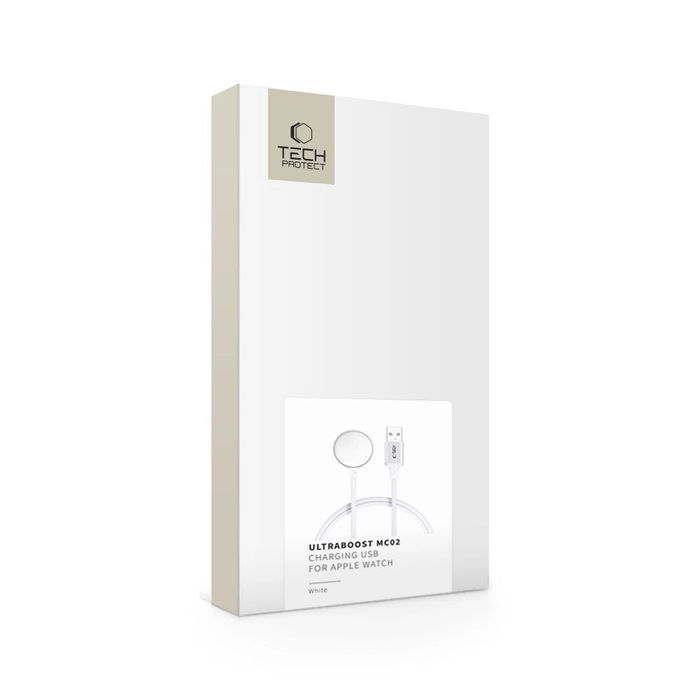 Ładowarka indukcyjna Tech-Protect UltraBoost USB-A do Apple Watch 1m