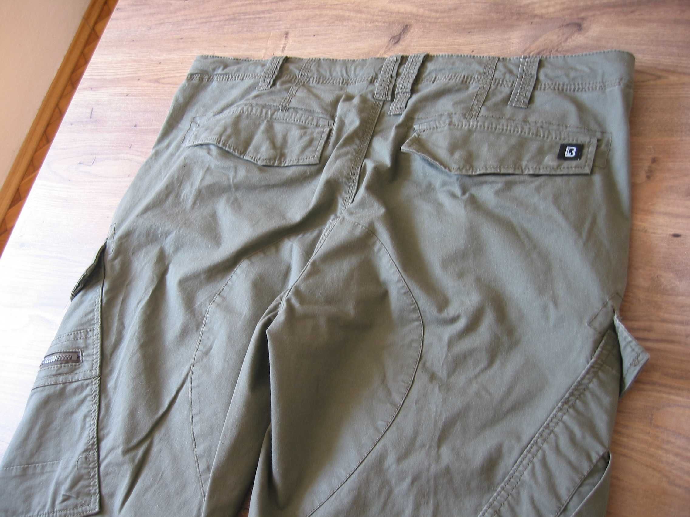 Spodnie BRANDIT Adven Slim Fit Trousers Oliv XXL