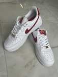 Nike air force 1 білі з червоним, 40 (39) розмір, 8.5 us