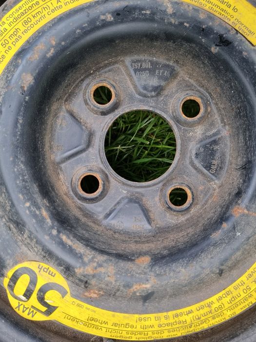 Koła dojazdowe golf 3