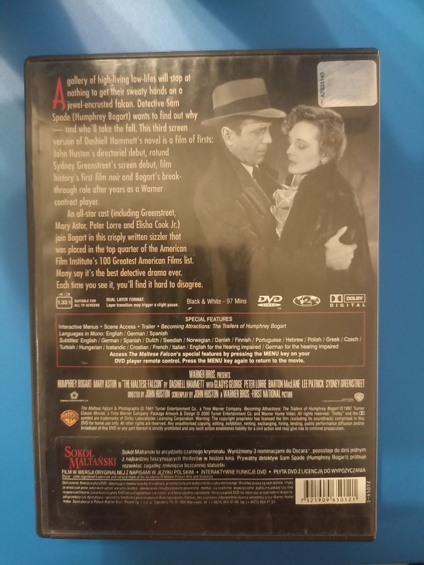 Sokół Maltański film dvd