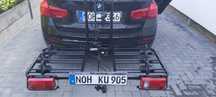 Bagaznik rowerowy na hak na 3 rowery Thule 914 udzwig 60 uchylny