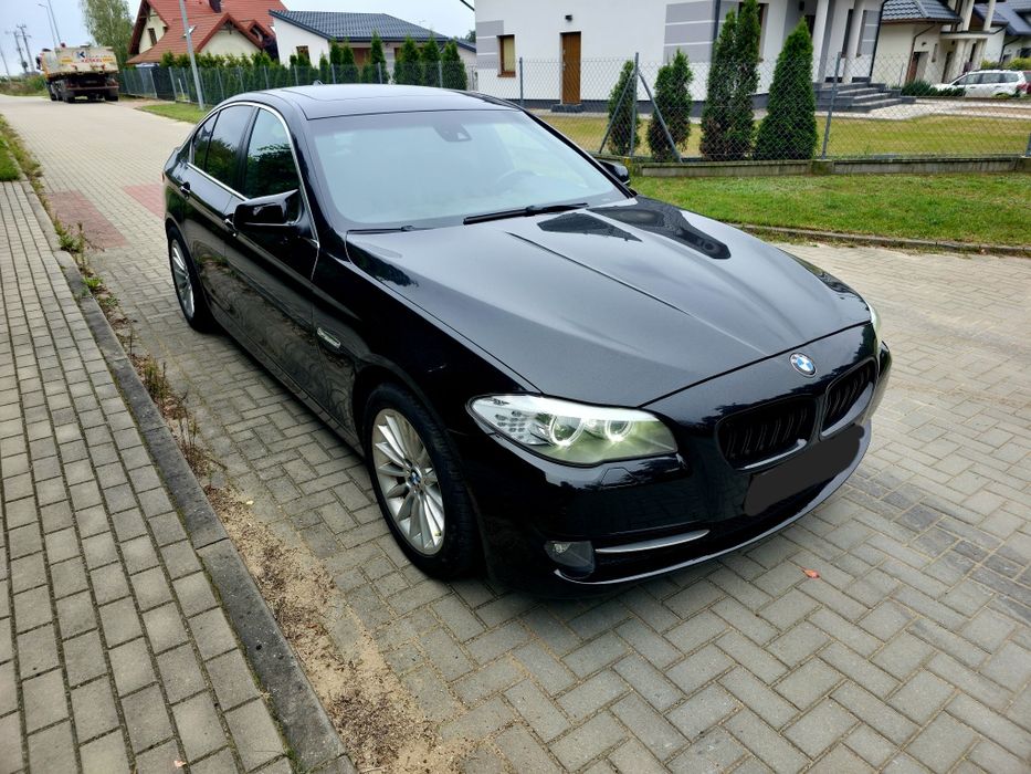 ***Rezerwacja***BMW 520d F10 Sedan Automat Czarna Serwis