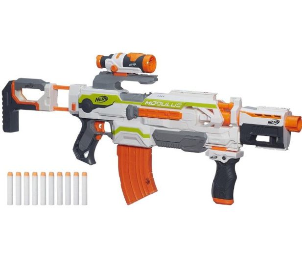 Nerf N-strike Modulus ECS-10 + dodatki