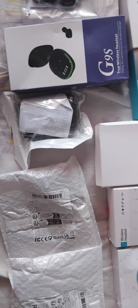 Nr, fones de ouvidos sem fios Bluetooth