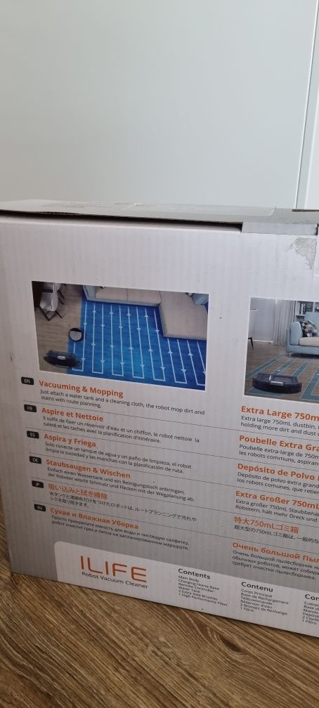 Robot sprzątających ilife v8s z mopem