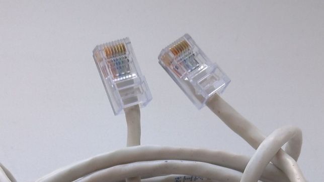 Интернет кабель витая пара патч-корд RJ45, обжим любая длина