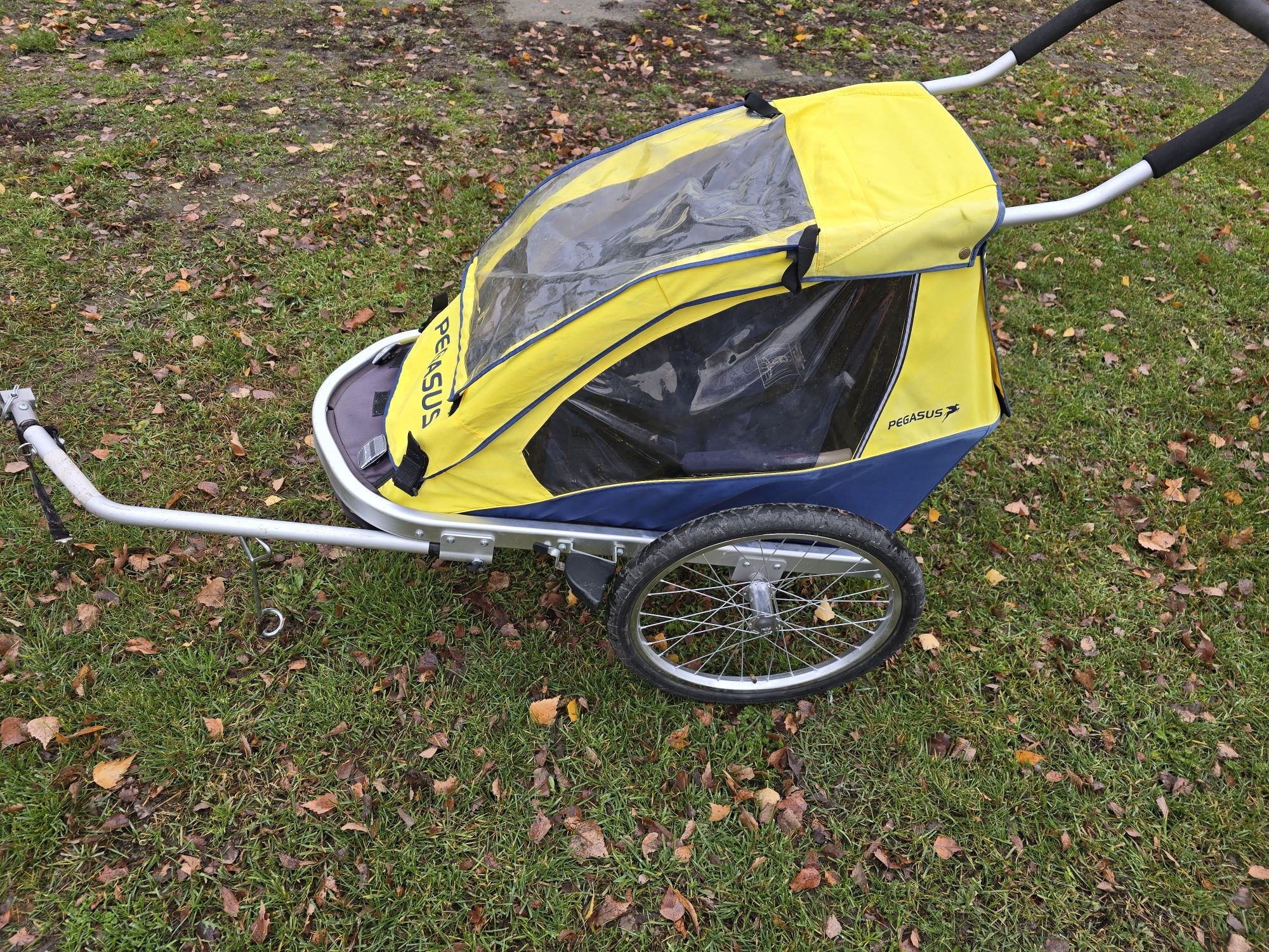 Przyczepka rowerowa pegasus jak croozer